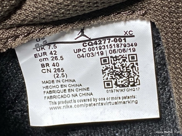 x Jordan Dark SP 1 Mocha Low CQ4277-001 Travis Scott Air OG 0628